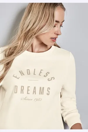 Street one Damen Sweater mit Artwork in , Gr: 44