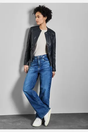 Street one Damen Leder-Look Jacke in , Gr: 34