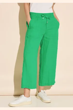 Street one Damen 7/8 Culotte Leinenhose in , Gr: 40