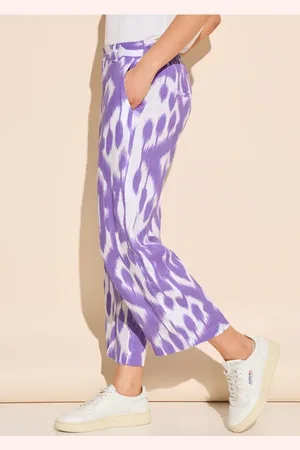 Street one 7/8 Print Leinenhose