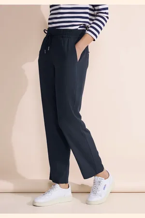 Street one Damen Viskose Loose Fit Hose in , Gr: 34