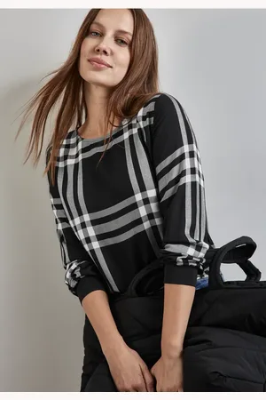 Street one Karierte Bluse