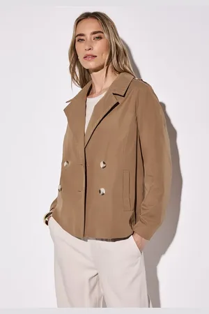 Street one Doppelreihiger Trenchcoat