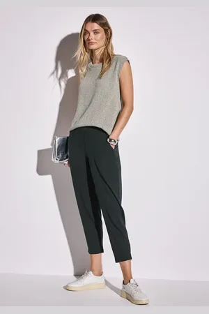Street one Damen Jersey-Hose im Loose Fit in , Gr: 34