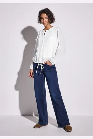 Street one Crinkle-Bluse mit Raffung