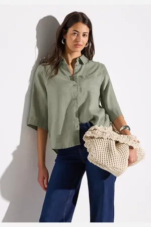 Street one Leinen-Hemdbluse