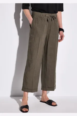 Street one Damen Leinen Culotte in , Gr: 32