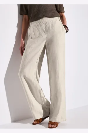 Street one Damen Wide Leg Leinenhose in , Gr: 42