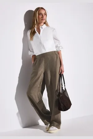 Street one Damen Wide Leg Leinenhose in , Gr: 36
