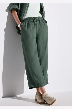 Street one Damen Leinen Culotte in , Gr: 34