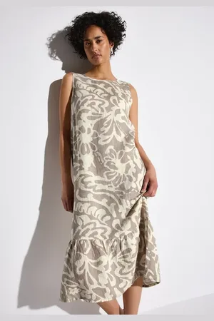 Street one Damen Gemustertes Volant-Kleid in , Gr: 40