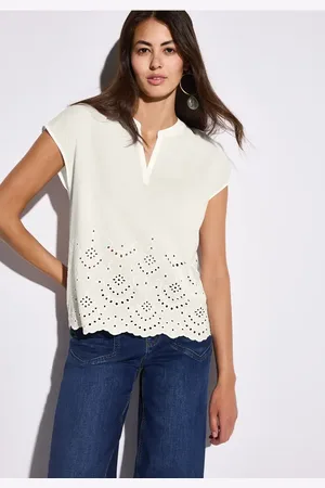 Street one Bluse mit Stickerei