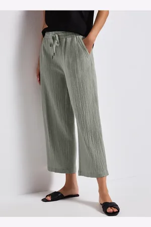 Street one Musselin Wide Leg Hose