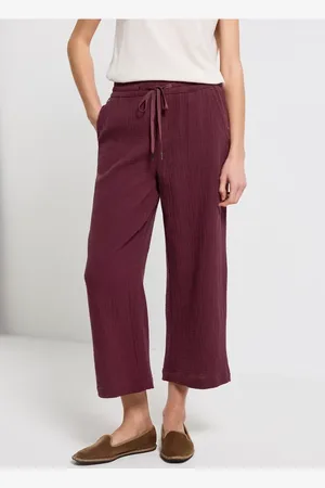Street one Musselin Wide Leg Hose