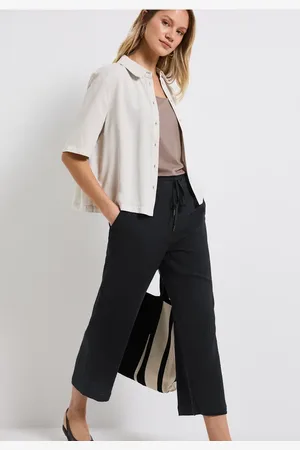 Street one Musselin Wide Leg Hose