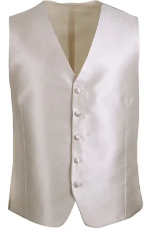 Suitable Hochzeit-Weste Ecru Carre Größe 48