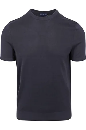 Suitable Knitted T-shirt Navy Dunkelblau Größe L