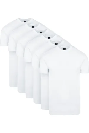 Suitable Obra T-Shirt Hoher Rundhalsausschnitt 6-Pack Größe S