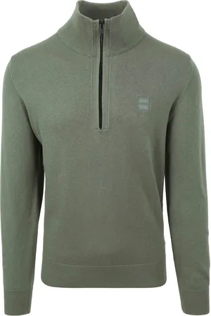 HUGO BOSS Kanobix Half Zip Pullover Größe S