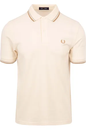Fred Perry Polo M3600 Aus Weiß V17 Wollweiß Größe S