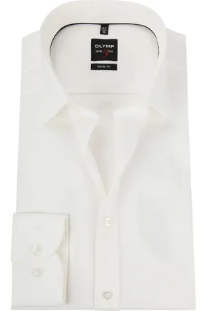 Olymp Hemd Level 5 BF Off-White Größe 37