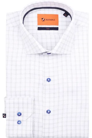 Suitable Hemd Twill Karos Größe 38