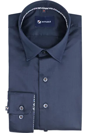 Suitable Hemd Navy 270-5 Blau Größe 38