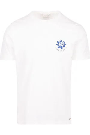 No Excess T-Shirt Backprint Weiß Größe M