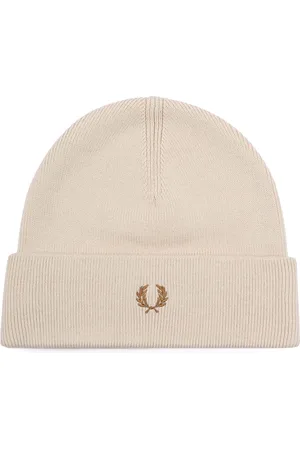Fred Perry Mütze Wolle Hellbeige