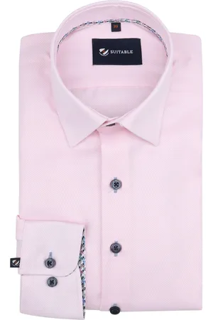 Suitable Hemd Oxford Rosa Größe 38