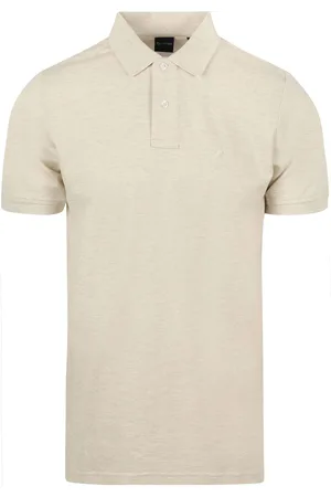 Suitable Mang Poloshirt Ecru Wollweiß Größe XXL