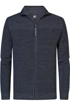 Petrol Industries Strickjacke Maywood Navy Dunkelblau Größe M