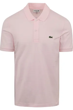 Lacoste Poloshirt Pique Rosa Größe M