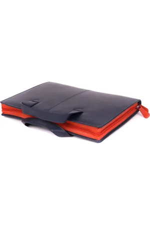 Suitable Leder Laptoptasche 13 Inch Blau