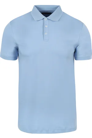 Suitable Liquid Poloshirt Blau Größe S