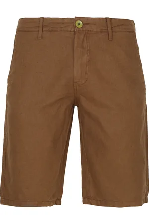 No Excess Short Garment Dyed Camel Größe 36
