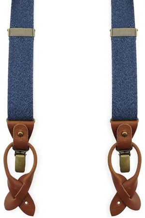 Sir Redman Luxus Hosenträger Essential Indigo Dunkelblau