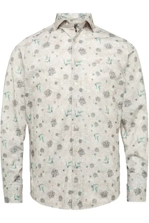 Vanguard Hemd Blumen Beige Größe L