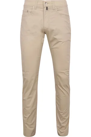 Pierre Cardin Trousers Lyon Tapered Ecru Größe W 31 - L 30