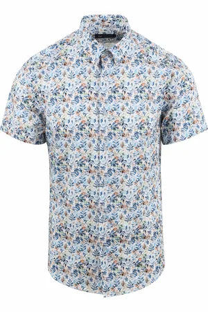Suitable Short Sleeve Hemd Blumenmuster Multicolour Größe M