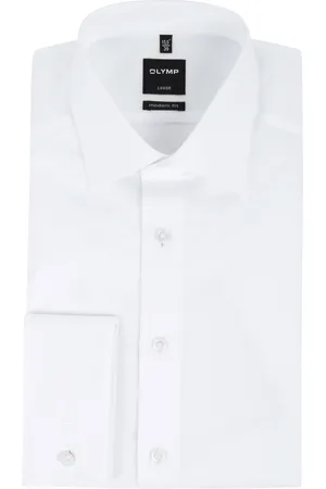 Olymp Luxor Hemd Modern Fit Doppelmanschette Größe 39
