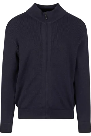 Armor.lux Kerlouan Strickjacke Wolle Navy Dunkelblau Größe M