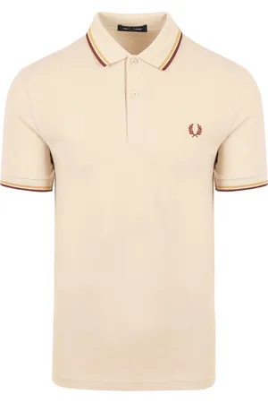 Fred Perry Polo M3600 Ecru W55 Wollweiß Größe S