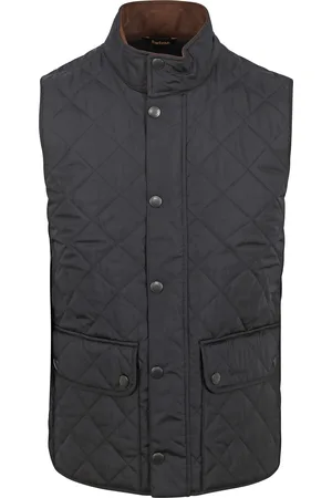 Barbour New Lowerdale Gilet Navy Dunkelblau Größe L