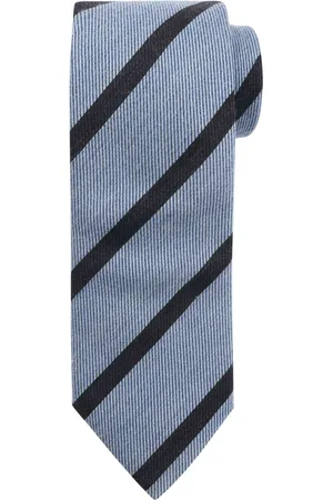 Suitable Krawatte Wool Blend Streifen Hellblau