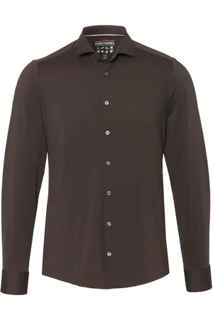 Pure The Functional Shirt Dunkelbraun Größe 37
