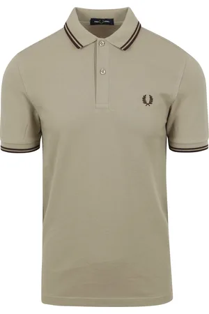 Fred Perry Polo M3600 Greige U84 Grau Größe S