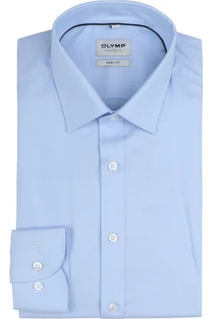 Olymp Level 5 Hemd Blau Größe 38