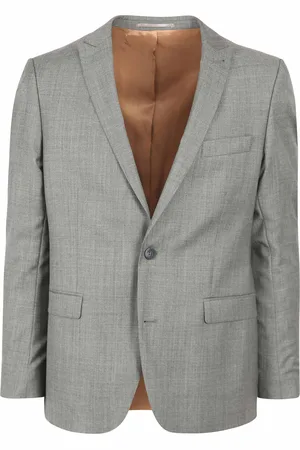 Suitable Jacke Evans Wolle Dunkelgrau Grau Größe 48