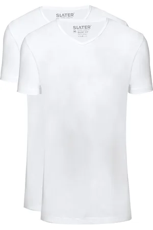 Slater 2er-Pack T-shirt Basic Extra Lang V-Ausschnitt Größe 3XL